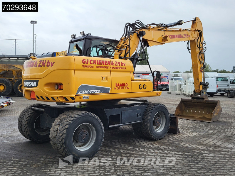 Doosan DX170 W - Pyöräalustainen kaivinkone: kuva Doosan DX170 W - Pyöräalustainen kaivinkone Doosan DX170 W - Pyöräalustainen kaivinkone: kuva Doosan DX170 W - Pyöräalustainen kaivinkone