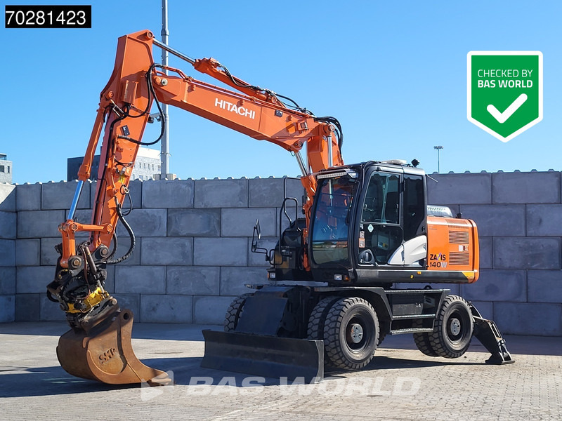 Hitachi ZX140W -5 OUTRIGGERS + BLADE - Pyöräalustainen kaivinkone: kuva Hitachi ZX140W -5 OUTRIGGERS + BLADE - Pyöräalustainen kaivinkone Hitachi ZX140W -5 OUTRIGGERS + BLADE - Pyöräalustainen kaivinkone: kuva Hitachi ZX140W -5 OUTRIGGERS + BLADE - Pyöräalustainen kaivinkone