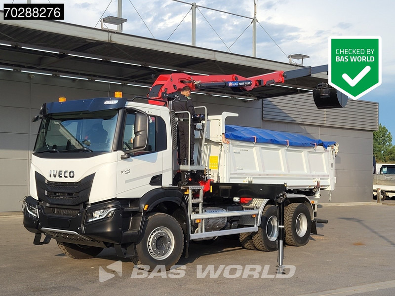 Iveco X-Way 480 6X4 NEW! HMF 2243Z-RCS Z-Crane kran 12m3 KH-Kipper Retarder Big-Axle - Kippiauto kuorma-auto, Nosturiauto: kuva Iveco X-Way 480 6X4 NEW! HMF 2243Z-RCS Z-Crane kran 12m3 KH-Kipper Retarder Big-Axle - Kippiauto kuorma-auto, Nosturiauto Iveco X-Way 480 6X4 NEW! HMF 2243Z-RCS Z-Crane kran 12m3 KH-Kipper Retarder Big-Axle - Kippiauto kuorma-auto, Nosturiauto: kuva Iveco X-Way 480 6X4 NEW! HMF 2243Z-RCS Z-Crane kran 12m3 KH-Kipper Retarder Big-Axle - Kippiauto kuorma-auto, Nosturiauto