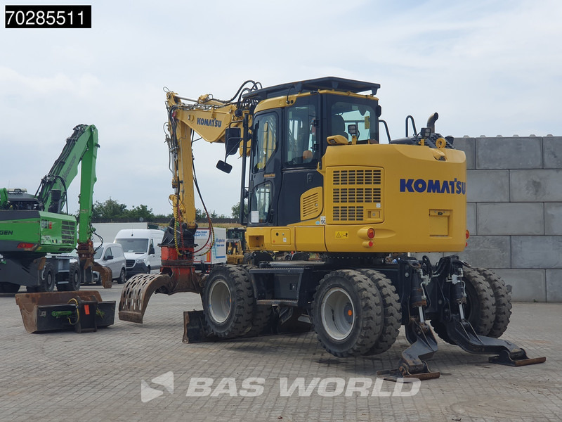 Komatsu PW118 MR -11 - Pyöräalustainen kaivinkone: kuva Komatsu PW118 MR -11 - Pyöräalustainen kaivinkone Komatsu PW118 MR -11 - Pyöräalustainen kaivinkone: kuva Komatsu PW118 MR -11 - Pyöräalustainen kaivinkone