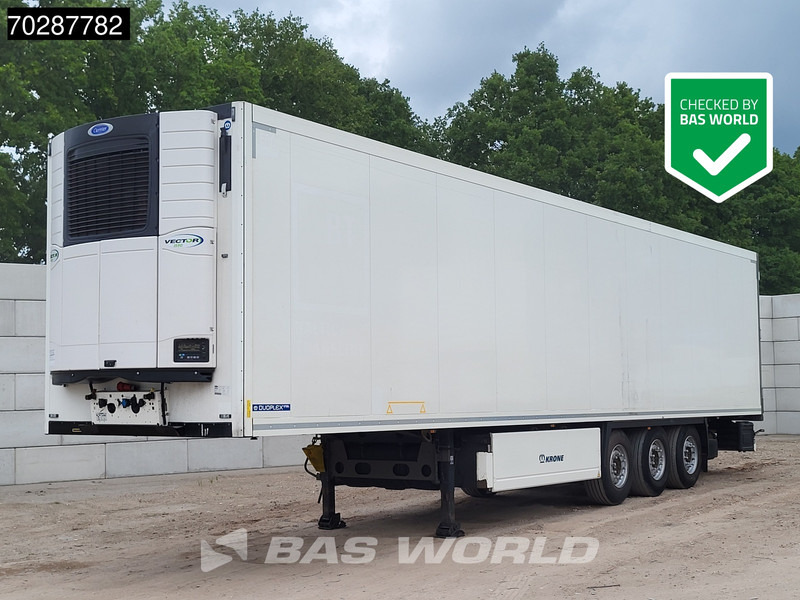 Krone Carrier Vector 1550 ATP / FRC Doppelstock Palettenkasten Liftachse - Refrigeraattori puoliperävaunu: kuva Krone Carrier Vector 1550 ATP / FRC Doppelstock Palettenkasten Liftachse - Refrigeraattori puoliperävaunu Krone Carrier Vector 1550 ATP / FRC Doppelstock Palettenkasten Liftachse - Refrigeraattori puoliperävaunu: kuva Krone Carrier Vector 1550 ATP / FRC Doppelstock Palettenkasten Liftachse - Refrigeraattori puoliperävaunu