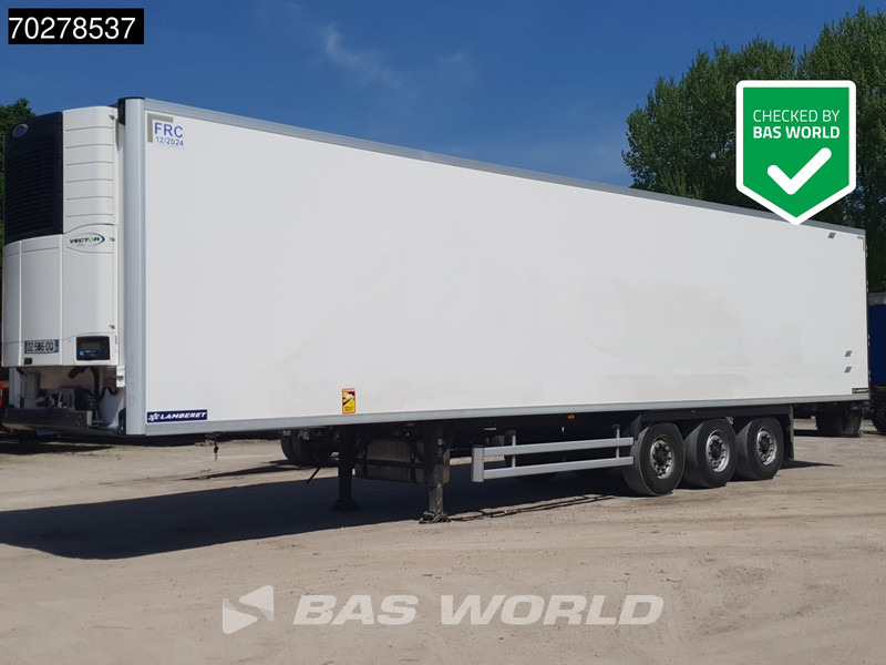 Refrigeraattori puoliperävaunu LAMBERET Carrier 1550 3 axles Liftachse: kuva Refrigeraattori puoliperävaunu LAMBERET Carrier 1550 3 axles Liftachse