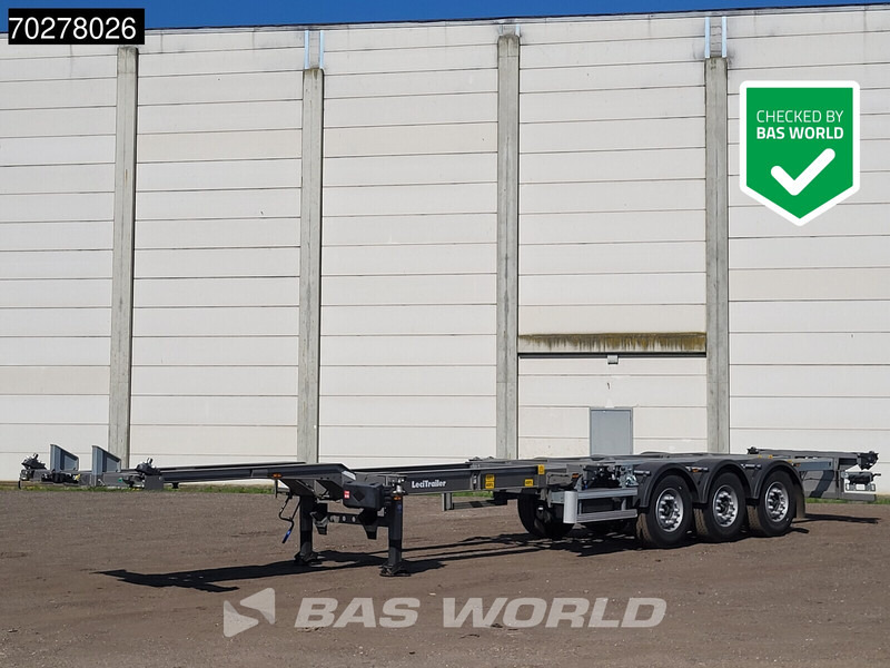 Lecitrailer SR3EC 3 axles UNUSED Liftachse Multi'45 - Konttialus/ Vaihtokuormatilat puoliperävaunu: kuva Lecitrailer SR3EC 3 axles UNUSED Liftachse Multi'45 - Konttialus/ Vaihtokuormatilat puoliperävaunu Lecitrailer SR3EC 3 axles UNUSED Liftachse Multi'45 - Konttialus/ Vaihtokuormatilat puoliperävaunu: kuva Lecitrailer SR3EC 3 axles UNUSED Liftachse Multi'45 - Konttialus/ Vaihtokuormatilat puoliperävaunu