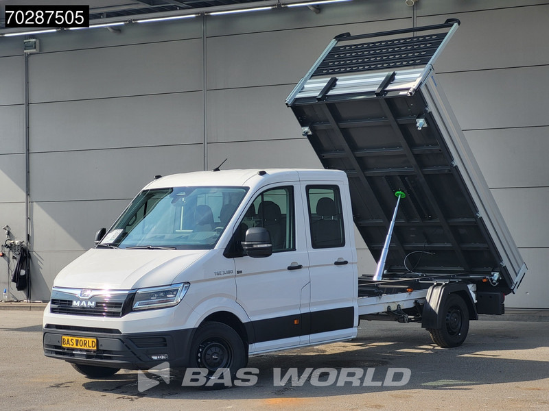 MAN TGE 3.180 Driezijdige Kipper Automaat 2025 Facelift 180PK Trekhaak LED Navi ACC Airco Cruise Euro6 Kipper Tippe Benne Kieper 3m3 A/C Towba - Kippilava-auto: kuva MAN TGE 3.180 Driezijdige Kipper Automaat 2025 Facelift 180PK Trekhaak LED Navi ACC Airco Cruise Euro6 Kipper Tippe Benne Kieper 3m3 A/C Towba - Kippilava-auto MAN TGE 3.180 Driezijdige Kipper Automaat 2025 Facelift 180PK Trekhaak LED Navi ACC Airco Cruise Euro6 Kipper Tippe Benne Kieper 3m3 A/C Towba - Kippilava-auto: kuva MAN TGE 3.180 Driezijdige Kipper Automaat 2025 Facelift 180PK Trekhaak LED Navi ACC Airco Cruise Euro6 Kipper Tippe Benne Kieper 3m3 A/C Towba - Kippilava-auto