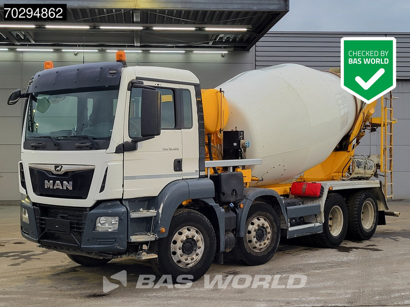 MAN TGS 32.420 8X4 9m3 Stetter Mixer Steel Suspension Automatic Euro 6 - Betoniauto: kuva MAN TGS 32.420 8X4 9m3 Stetter Mixer Steel Suspension Automatic Euro 6 - Betoniauto MAN TGS 32.420 8X4 9m3 Stetter Mixer Steel Suspension Automatic Euro 6 - Betoniauto: kuva MAN TGS 32.420 8X4 9m3 Stetter Mixer Steel Suspension Automatic Euro 6 - Betoniauto