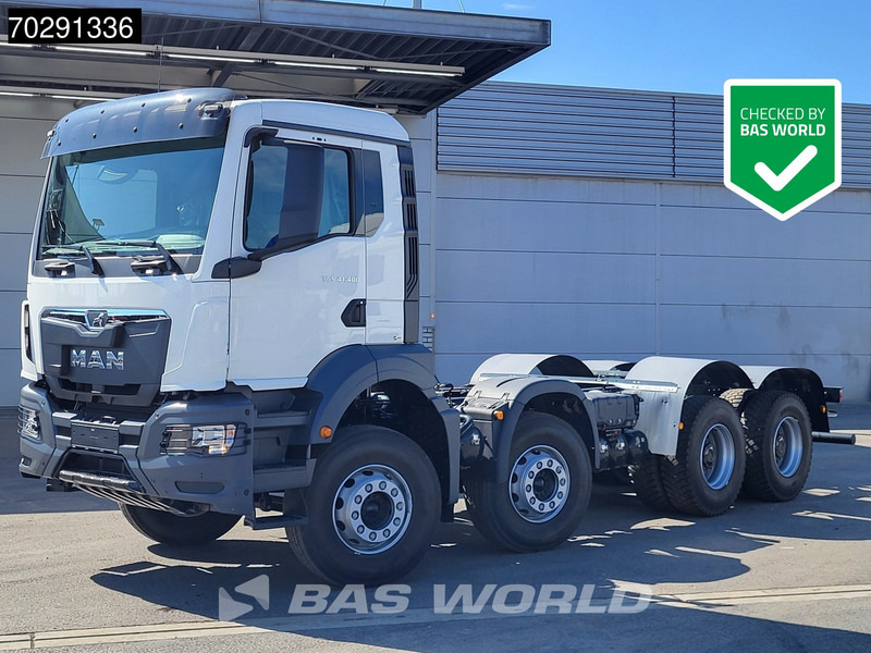 MAN TGS 41.400 8X4 New! Steelsuspension Big-Axle Manual Euro 2 - Kuorma-auto alusta: kuva MAN TGS 41.400 8X4 New! Steelsuspension Big-Axle Manual Euro 2 - Kuorma-auto alusta MAN TGS 41.400 8X4 New! Steelsuspension Big-Axle Manual Euro 2 - Kuorma-auto alusta: kuva MAN TGS 41.400 8X4 New! Steelsuspension Big-Axle Manual Euro 2 - Kuorma-auto alusta