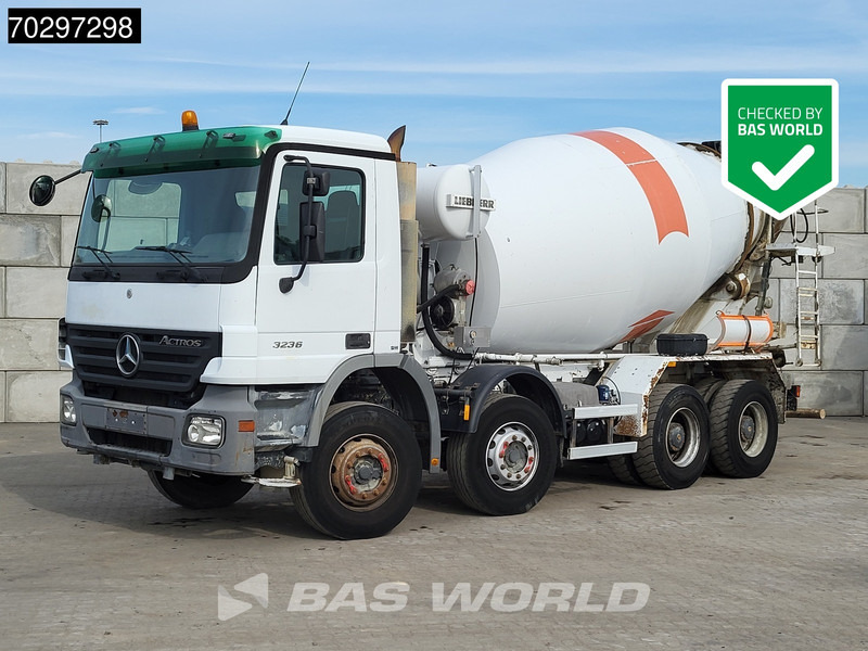 Mercedes-Benz Actros 3236 8X4 9m3 Liebherr 3-Pedals Steelsuspension Big-Axle Euro 3 - Betoniauto: kuva Mercedes-Benz Actros 3236 8X4 9m3 Liebherr 3-Pedals Steelsuspension Big-Axle Euro 3 - Betoniauto Mercedes-Benz Actros 3236 8X4 9m3 Liebherr 3-Pedals Steelsuspension Big-Axle Euro 3 - Betoniauto: kuva Mercedes-Benz Actros 3236 8X4 9m3 Liebherr 3-Pedals Steelsuspension Big-Axle Euro 3 - Betoniauto