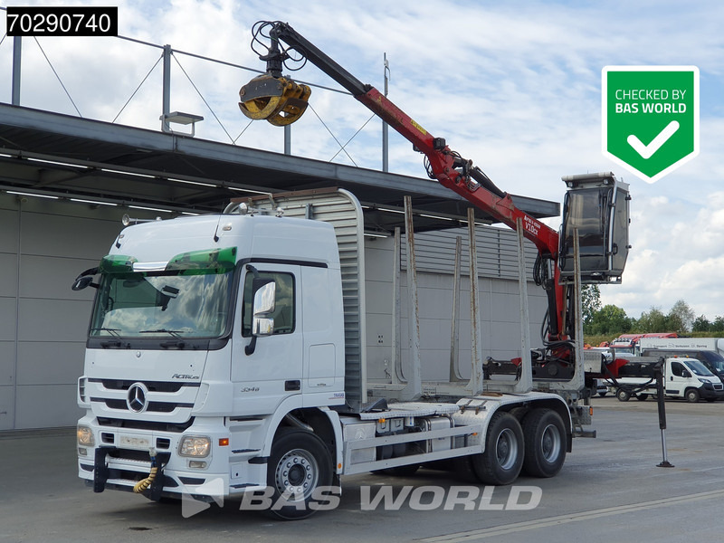 Mercedes-Benz Actros 3346 6X4 Original KM's! Wood Crane Big-Axle Steelsuspension Euro 5 - Puuauto, Nosturiauto: kuva Mercedes-Benz Actros 3346 6X4 Original KM's! Wood Crane Big-Axle Steelsuspension Euro 5 - Puuauto, Nosturiauto Mercedes-Benz Actros 3346 6X4 Original KM's! Wood Crane Big-Axle Steelsuspension Euro 5 - Puuauto, Nosturiauto: kuva Mercedes-Benz Actros 3346 6X4 Original KM's! Wood Crane Big-Axle Steelsuspension Euro 5 - Puuauto, Nosturiauto