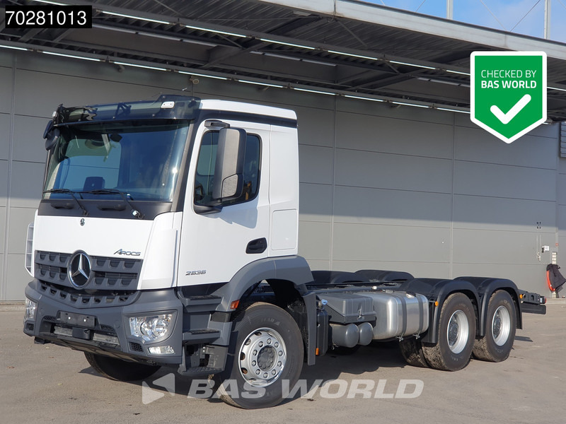 Mercedes-Benz Arocs 2636 6X4 NEW chassis Flywheel PTO Big-Axle Automatic Steelsuspension Euro 6 - Kuorma-auto alusta: kuva Mercedes-Benz Arocs 2636 6X4 NEW chassis Flywheel PTO Big-Axle Automatic Steelsuspension Euro 6 - Kuorma-auto alusta Mercedes-Benz Arocs 2636 6X4 NEW chassis Flywheel PTO Big-Axle Automatic Steelsuspension Euro 6 - Kuorma-auto alusta: kuva Mercedes-Benz Arocs 2636 6X4 NEW chassis Flywheel PTO Big-Axle Automatic Steelsuspension Euro 6 - Kuorma-auto alusta
