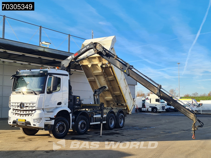 Mercedes-Benz Arocs 3240 8X4 HIAB X-HIDUO 188 E-2 Kran Crane 3-side tipper Big-Axle Euro 6 - Kippiauto kuorma-auto, Nosturiauto: kuva Mercedes-Benz Arocs 3240 8X4 HIAB X-HIDUO 188 E-2 Kran Crane 3-side tipper Big-Axle Euro 6 - Kippiauto kuorma-auto, Nosturiauto Mercedes-Benz Arocs 3240 8X4 HIAB X-HIDUO 188 E-2 Kran Crane 3-side tipper Big-Axle Euro 6 - Kippiauto kuorma-auto, Nosturiauto: kuva Mercedes-Benz Arocs 3240 8X4 HIAB X-HIDUO 188 E-2 Kran Crane 3-side tipper Big-Axle Euro 6 - Kippiauto kuorma-auto, Nosturiauto