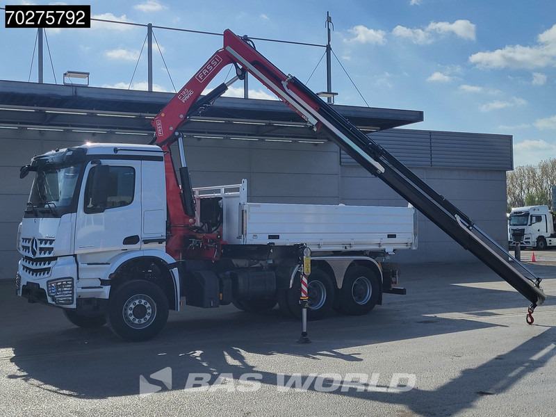 Mercedes-Benz Arocs 3348 6X4 Fasi F195A.2.24 Kran 3 sided tipper 9m3 Big-Axle Navi Euro 6 - Kippiauto kuorma-auto, Nosturiauto: kuva Mercedes-Benz Arocs 3348 6X4 Fasi F195A.2.24 Kran 3 sided tipper 9m3 Big-Axle Navi Euro 6 - Kippiauto kuorma-auto, Nosturiauto Mercedes-Benz Arocs 3348 6X4 Fasi F195A.2.24 Kran 3 sided tipper 9m3 Big-Axle Navi Euro 6 - Kippiauto kuorma-auto, Nosturiauto: kuva Mercedes-Benz Arocs 3348 6X4 Fasi F195A.2.24 Kran 3 sided tipper 9m3 Big-Axle Navi Euro 6 - Kippiauto kuorma-auto, Nosturiauto