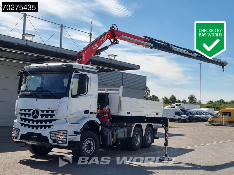 Mercedes-Benz Arocs 3348 6X4 Fassi F255A2.24 Kran Crane 9m3 3-Sided Tipper Big-Axle Euro 6 - Kippiauto kuorma-auto, Nosturiauto: kuva Mercedes-Benz Arocs 3348 6X4 Fassi F255A2.24 Kran Crane 9m3 3-Sided Tipper Big-Axle Euro 6 - Kippiauto kuorma-auto, Nosturiauto Mercedes-Benz Arocs 3348 6X4 Fassi F255A2.24 Kran Crane 9m3 3-Sided Tipper Big-Axle Euro 6 - Kippiauto kuorma-auto, Nosturiauto: kuva Mercedes-Benz Arocs 3348 6X4 Fassi F255A2.24 Kran Crane 9m3 3-Sided Tipper Big-Axle Euro 6 - Kippiauto kuorma-auto, Nosturiauto