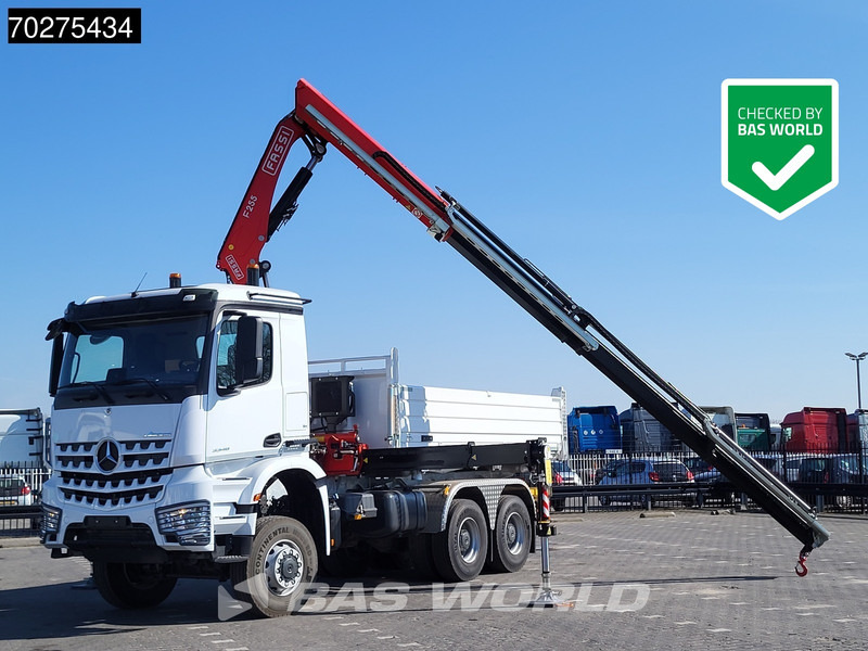 Mercedes-Benz Arocs 3348 6X6 Fassi F255A.2.24 xe-dynamic Kran Dreiseitenkipper Navi Euro 6 - Kippiauto kuorma-auto, Nosturiauto: kuva Mercedes-Benz Arocs 3348 6X6 Fassi F255A.2.24 xe-dynamic Kran Dreiseitenkipper Navi Euro 6 - Kippiauto kuorma-auto, Nosturiauto Mercedes-Benz Arocs 3348 6X6 Fassi F255A.2.24 xe-dynamic Kran Dreiseitenkipper Navi Euro 6 - Kippiauto kuorma-auto, Nosturiauto: kuva Mercedes-Benz Arocs 3348 6X6 Fassi F255A.2.24 xe-dynamic Kran Dreiseitenkipper Navi Euro 6 - Kippiauto kuorma-auto, Nosturiauto