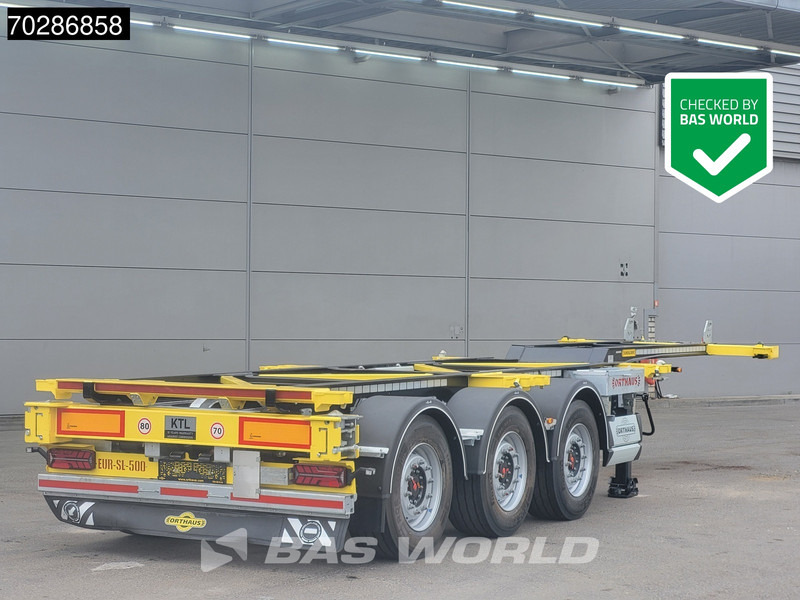 Orthaus CGS (Euro Slider 500) 3 axles Multi 45ft Lift Axle extendable SAF - Konttialus/ Vaihtokuormatilat puoliperävaunu: kuva Orthaus CGS (Euro Slider 500) 3 axles Multi 45ft Lift Axle extendable SAF - Konttialus/ Vaihtokuormatilat puoliperävaunu Orthaus CGS (Euro Slider 500) 3 axles Multi 45ft Lift Axle extendable SAF - Konttialus/ Vaihtokuormatilat puoliperävaunu: kuva Orthaus CGS (Euro Slider 500) 3 axles Multi 45ft Lift Axle extendable SAF - Konttialus/ Vaihtokuormatilat puoliperävaunu