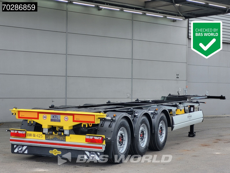 Orthaus TR 3 axles Mutli'45 Lift Axle Extendable SAF - Konttialus/ Vaihtokuormatilat puoliperävaunu: kuva Orthaus TR 3 axles Mutli'45 Lift Axle Extendable SAF - Konttialus/ Vaihtokuormatilat puoliperävaunu Orthaus TR 3 axles Mutli'45 Lift Axle Extendable SAF - Konttialus/ Vaihtokuormatilat puoliperävaunu: kuva Orthaus TR 3 axles Mutli'45 Lift Axle Extendable SAF - Konttialus/ Vaihtokuormatilat puoliperävaunu