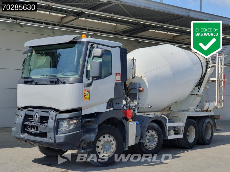 Renault C 430 8X4 9m3 Euromixbeton Mixer Steelsuspension Automatic Euro 6 - Betoniauto: kuva Renault C 430 8X4 9m3 Euromixbeton Mixer Steelsuspension Automatic Euro 6 - Betoniauto Renault C 430 8X4 9m3 Euromixbeton Mixer Steelsuspension Automatic Euro 6 - Betoniauto: kuva Renault C 430 8X4 9m3 Euromixbeton Mixer Steelsuspension Automatic Euro 6 - Betoniauto