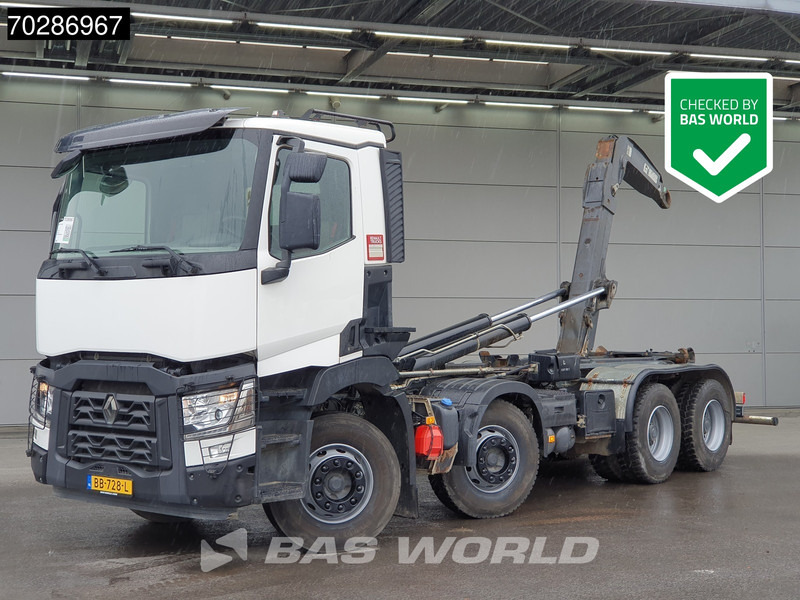 Renault C 430 8X4 NL-Truck Hiab XR21Z59-P-0-2A Hooklift Big-Axle Steelsuspension Euro 6 - Koukkulava kuorma-auto: kuva Renault C 430 8X4 NL-Truck Hiab XR21Z59-P-0-2A Hooklift Big-Axle Steelsuspension Euro 6 - Koukkulava kuorma-auto Renault C 430 8X4 NL-Truck Hiab XR21Z59-P-0-2A Hooklift Big-Axle Steelsuspension Euro 6 - Koukkulava kuorma-auto: kuva Renault C 430 8X4 NL-Truck Hiab XR21Z59-P-0-2A Hooklift Big-Axle Steelsuspension Euro 6 - Koukkulava kuorma-auto
