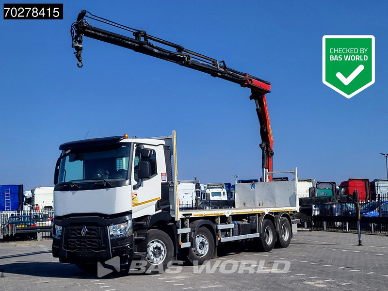 Renault C 430 8X4 Palfinger 22002 EH kran Crane Big-Axle steel suspension Euro 6 - Lava-kuorma-auto, Nosturiauto: kuva Renault C 430 8X4 Palfinger 22002 EH kran Crane Big-Axle steel suspension Euro 6 - Lava-kuorma-auto, Nosturiauto Renault C 430 8X4 Palfinger 22002 EH kran Crane Big-Axle steel suspension Euro 6 - Lava-kuorma-auto, Nosturiauto: kuva Renault C 430 8X4 Palfinger 22002 EH kran Crane Big-Axle steel suspension Euro 6 - Lava-kuorma-auto, Nosturiauto