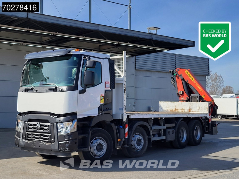 Renault C 430 8X4 Palfinger PK33002EH Kran Crane Big Axle Euro 6 - Lava-kuorma-auto, Nosturiauto: kuva Renault C 430 8X4 Palfinger PK33002EH Kran Crane Big Axle Euro 6 - Lava-kuorma-auto, Nosturiauto Renault C 430 8X4 Palfinger PK33002EH Kran Crane Big Axle Euro 6 - Lava-kuorma-auto, Nosturiauto: kuva Renault C 430 8X4 Palfinger PK33002EH Kran Crane Big Axle Euro 6 - Lava-kuorma-auto, Nosturiauto