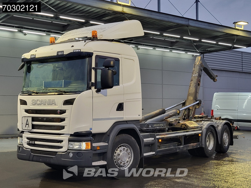 Scania G410 6X2 20tons Meiller containersystem Lift+steering Axle Retarder Euro 6 - Koukkulava kuorma-auto: kuva Scania G410 6X2 20tons Meiller containersystem Lift+steering Axle Retarder Euro 6 - Koukkulava kuorma-auto Scania G410 6X2 20tons Meiller containersystem Lift+steering Axle Retarder Euro 6 - Koukkulava kuorma-auto: kuva Scania G410 6X2 20tons Meiller containersystem Lift+steering Axle Retarder Euro 6 - Koukkulava kuorma-auto