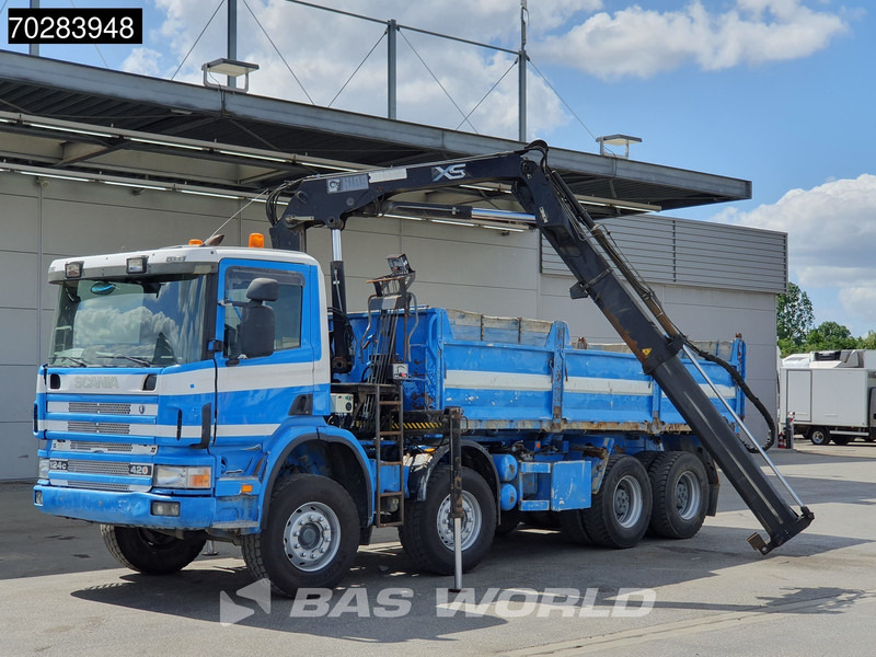 Scania G420 8X4 15m3 tipper Hiab 144 Crane Steelsuspension Manual Big-Axle Euro 3 - Kippiauto kuorma-auto, Nosturiauto: kuva Scania G420 8X4 15m3 tipper Hiab 144 Crane Steelsuspension Manual Big-Axle Euro 3 - Kippiauto kuorma-auto, Nosturiauto Scania G420 8X4 15m3 tipper Hiab 144 Crane Steelsuspension Manual Big-Axle Euro 3 - Kippiauto kuorma-auto, Nosturiauto: kuva Scania G420 8X4 15m3 tipper Hiab 144 Crane Steelsuspension Manual Big-Axle Euro 3 - Kippiauto kuorma-auto, Nosturiauto