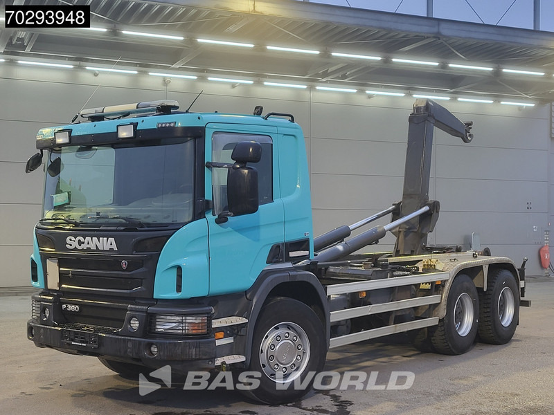 Scania P360 6X4 VDL 20t Hooklift Steelsuspension Big-Axle Euro 5 - Koukkulava kuorma-auto: kuva Scania P360 6X4 VDL 20t Hooklift Steelsuspension Big-Axle Euro 5 - Koukkulava kuorma-auto Scania P360 6X4 VDL 20t Hooklift Steelsuspension Big-Axle Euro 5 - Koukkulava kuorma-auto: kuva Scania P360 6X4 VDL 20t Hooklift Steelsuspension Big-Axle Euro 5 - Koukkulava kuorma-auto
