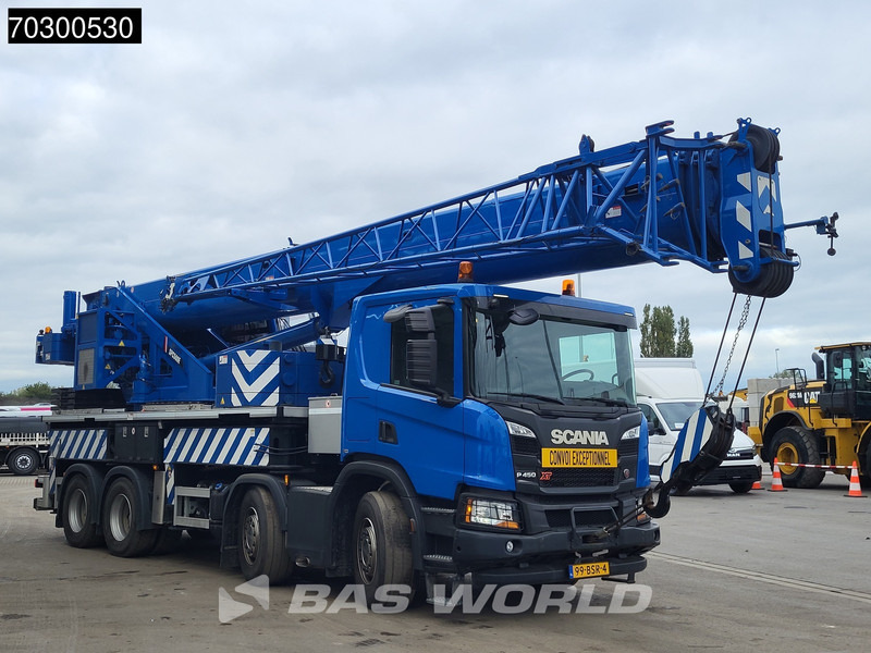 Scania P450 P 8X4 Palfinger/SANY SPC500E Telescopic Crane Retarder Navi Automatic Euro 6 - Nosturiauto: kuva Scania P450 P 8X4 Palfinger/SANY SPC500E Telescopic Crane Retarder Navi Automatic Euro 6 - Nosturiauto Scania P450 P 8X4 Palfinger/SANY SPC500E Telescopic Crane Retarder Navi Automatic Euro 6 - Nosturiauto: kuva Scania P450 P 8X4 Palfinger/SANY SPC500E Telescopic Crane Retarder Navi Automatic Euro 6 - Nosturiauto