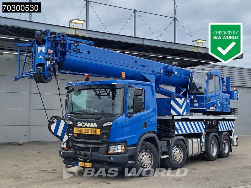Scania P450 P 8X4 Palfinger/SANY SPC500E Telescopic Crane Retarder Navi Automatic Euro 6 - Nosturiauto: kuva Scania P450 P 8X4 Palfinger/SANY SPC500E Telescopic Crane Retarder Navi Automatic Euro 6 - Nosturiauto Scania P450 P 8X4 Palfinger/SANY SPC500E Telescopic Crane Retarder Navi Automatic Euro 6 - Nosturiauto: kuva Scania P450 P 8X4 Palfinger/SANY SPC500E Telescopic Crane Retarder Navi Automatic Euro 6 - Nosturiauto