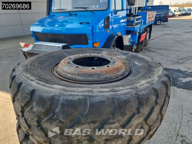 Nosturiauto Unimog U2450L 6X6 Unimog Engin EGI TP 226 hubarbeitsbühne Manual Euro 2: kuva Nosturiauto Unimog U2450L 6X6 Unimog Engin EGI TP 226 hubarbeitsbühne Manual Euro 2