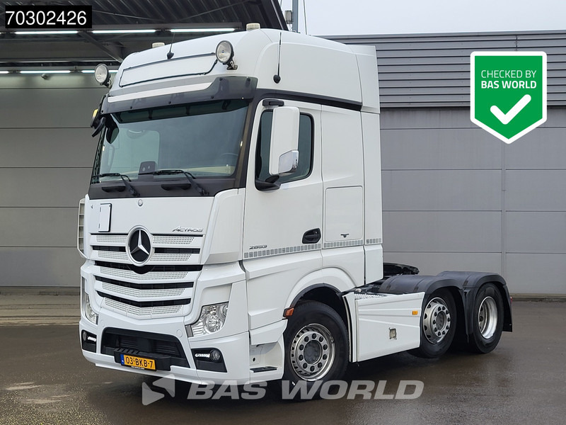 Mercedes-Benz Actros 2653 6X2 GigaSpace Retarder Lift+Lenkachse Standklima - Vetopöytäauto: kuva Mercedes-Benz Actros 2653 6X2 GigaSpace Retarder Lift+Lenkachse Standklima - Vetopöytäauto Mercedes-Benz Actros 2653 6X2 GigaSpace Retarder Lift+Lenkachse Standklima - Vetopöytäauto: kuva Mercedes-Benz Actros 2653 6X2 GigaSpace Retarder Lift+Lenkachse Standklima - Vetopöytäauto