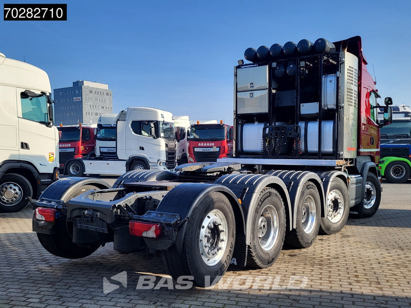 Vetopöytäauto Scania R730 8X4 160T! 10x4 Retarder 2x Tanks Big-Axle Drumbrakes Full-Air Hydraulik Navi Standklima Alcoa's: kuva Vetopöytäauto Scania R730 8X4 160T! 10x4 Retarder 2x Tanks Big-Axle Drumbrakes Full-Air Hydraulik Navi Standklima Alcoa's