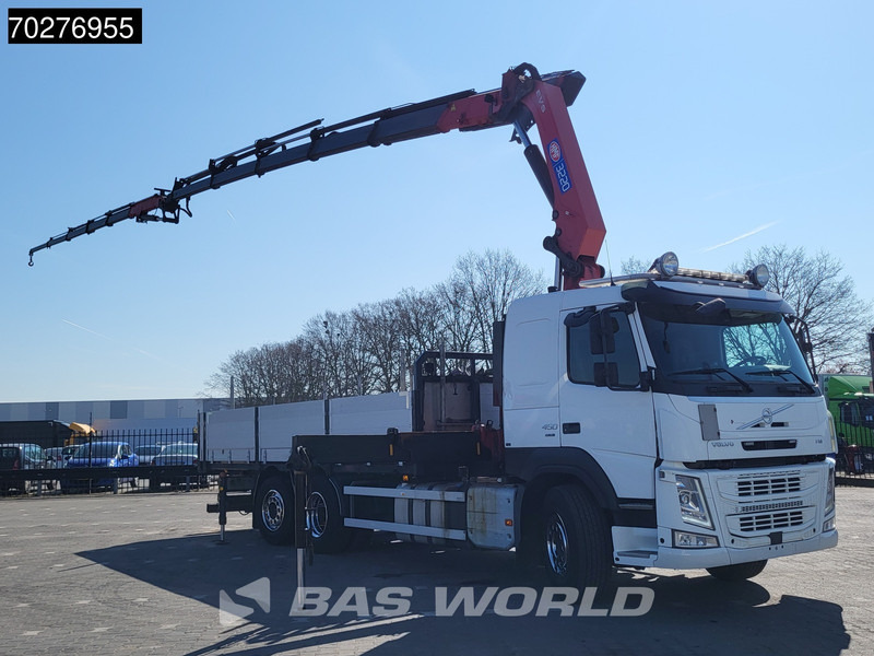Lava-kuorma-auto, Nosturiauto Volvo FM 450 6X2 HMF 3220 Crane Kran Lift-Lenkachse VEB+ Euro 6: kuva Lava-kuorma-auto, Nosturiauto Volvo FM 450 6X2 HMF 3220 Crane Kran Lift-Lenkachse VEB+ Euro 6