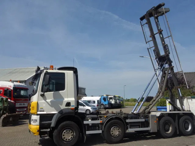 DAF CF 410 8X4 NCH CONTAINER SYSTEEM 32 TON 90 graden silo containers,25 CUB CONTAINER - Kuorma-auto - vaijerivaihtolava: kuva DAF CF 410 8X4 NCH CONTAINER SYSTEEM 32 TON 90 graden silo containers,25 CUB CONTAINER - Kuorma-auto - vaijerivaihtolava DAF CF 410 8X4 NCH CONTAINER SYSTEEM 32 TON 90 graden silo containers,25 CUB CONTAINER - Kuorma-auto - vaijerivaihtolava: kuva DAF CF 410 8X4 NCH CONTAINER SYSTEEM 32 TON 90 graden silo containers,25 CUB CONTAINER - Kuorma-auto - vaijerivaihtolava
