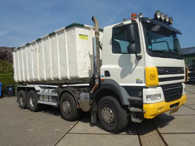 DAF CF 410 8X4 NCH CONTAINER SYSTEEM 32 TON 90 graden silo containers - Kuorma-auto - vaijerivaihtolava: kuva DAF CF 410 8X4 NCH CONTAINER SYSTEEM 32 TON 90 graden silo containers - Kuorma-auto - vaijerivaihtolava DAF CF 410 8X4 NCH CONTAINER SYSTEEM 32 TON 90 graden silo containers - Kuorma-auto - vaijerivaihtolava: kuva DAF CF 410 8X4 NCH CONTAINER SYSTEEM 32 TON 90 graden silo containers - Kuorma-auto - vaijerivaihtolava