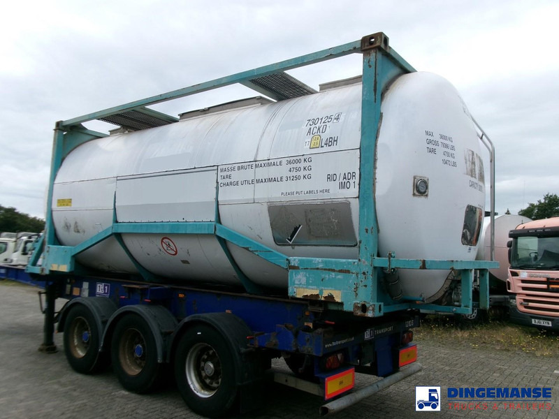 BSLT Chemical tank container inox L4BH / 20 ft / 30 m3 / IMO 1 - Varastosäiliö: kuva BSLT Chemical tank container inox L4BH / 20 ft / 30 m3 / IMO 1 - Varastosäiliö BSLT Chemical tank container inox L4BH / 20 ft / 30 m3 / IMO 1 - Varastosäiliö: kuva BSLT Chemical tank container inox L4BH / 20 ft / 30 m3 / IMO 1 - Varastosäiliö