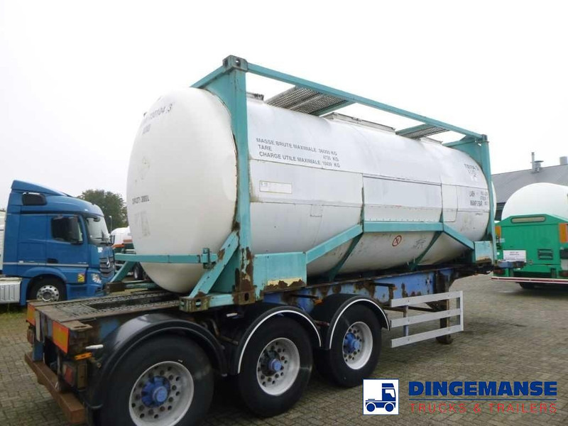 BSLT Chemical tank container inox L4BH / 20 ft / 30 m3 / IMO 1 - Varastosäiliö: kuva BSLT Chemical tank container inox L4BH / 20 ft / 30 m3 / IMO 1 - Varastosäiliö BSLT Chemical tank container inox L4BH / 20 ft / 30 m3 / IMO 1 - Varastosäiliö: kuva BSLT Chemical tank container inox L4BH / 20 ft / 30 m3 / IMO 1 - Varastosäiliö