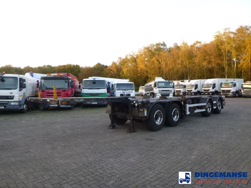 D-Tec 4-axle container combi trailer (2 + 2 axles) - Konttialus/ Vaihtokuormatilat puoliperävaunu: kuva D-Tec 4-axle container combi trailer (2 + 2 axles) - Konttialus/ Vaihtokuormatilat puoliperävaunu D-Tec 4-axle container combi trailer (2 + 2 axles) - Konttialus/ Vaihtokuormatilat puoliperävaunu: kuva D-Tec 4-axle container combi trailer (2 + 2 axles) - Konttialus/ Vaihtokuormatilat puoliperävaunu