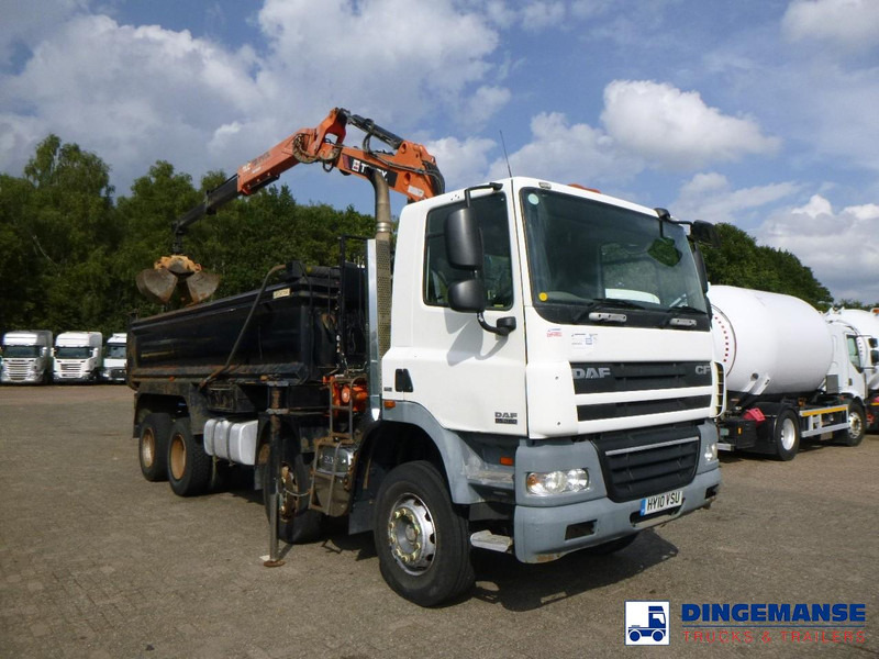 DAF CF 85.360 8X4 RHD tipper + Terex 118.2 VGL-A15 - Nosturiauto: kuva DAF CF 85.360 8X4 RHD tipper + Terex 118.2 VGL-A15 - Nosturiauto DAF CF 85.360 8X4 RHD tipper + Terex 118.2 VGL-A15 - Nosturiauto: kuva DAF CF 85.360 8X4 RHD tipper + Terex 118.2 VGL-A15 - Nosturiauto
