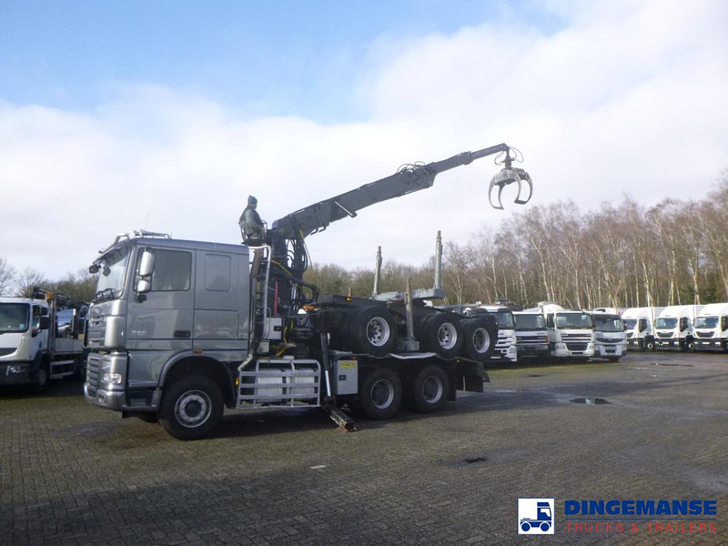 DAF XF 105.510 6x4 + Loglift F281S83 crane / timber truck + dolly - Nosturiauto: kuva DAF XF 105.510 6x4 + Loglift F281S83 crane / timber truck + dolly - Nosturiauto DAF XF 105.510 6x4 + Loglift F281S83 crane / timber truck + dolly - Nosturiauto: kuva DAF XF 105.510 6x4 + Loglift F281S83 crane / timber truck + dolly - Nosturiauto