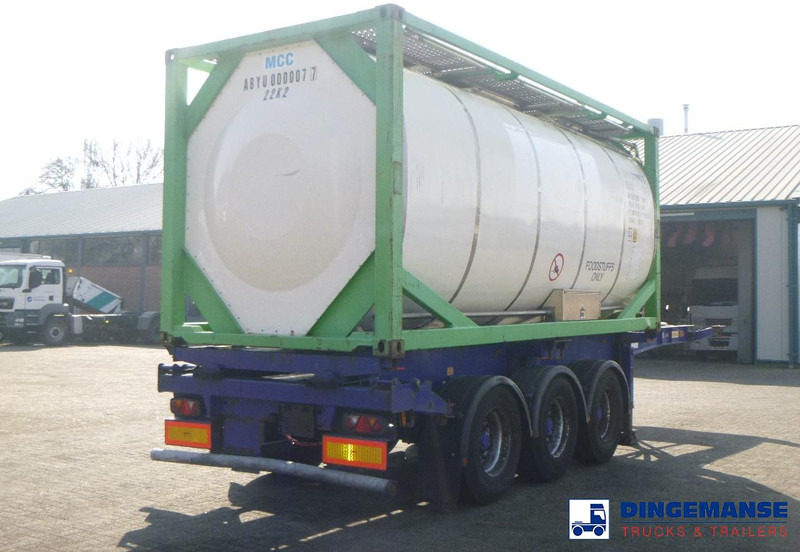 Danteco Food tank container inox 20 ft / 25 m3 / 1 comp - Varastosäiliö: kuva Danteco Food tank container inox 20 ft / 25 m3 / 1 comp - Varastosäiliö Danteco Food tank container inox 20 ft / 25 m3 / 1 comp - Varastosäiliö: kuva Danteco Food tank container inox 20 ft / 25 m3 / 1 comp - Varastosäiliö