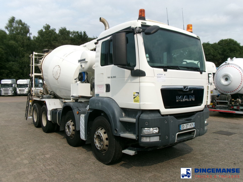 MAN TGS 32.360 8X4 Euro 6 Liebherr concrete mixer 8 m3 + belt - Betoniauto: kuva MAN TGS 32.360 8X4 Euro 6 Liebherr concrete mixer 8 m3 + belt - Betoniauto MAN TGS 32.360 8X4 Euro 6 Liebherr concrete mixer 8 m3 + belt - Betoniauto: kuva MAN TGS 32.360 8X4 Euro 6 Liebherr concrete mixer 8 m3 + belt - Betoniauto
