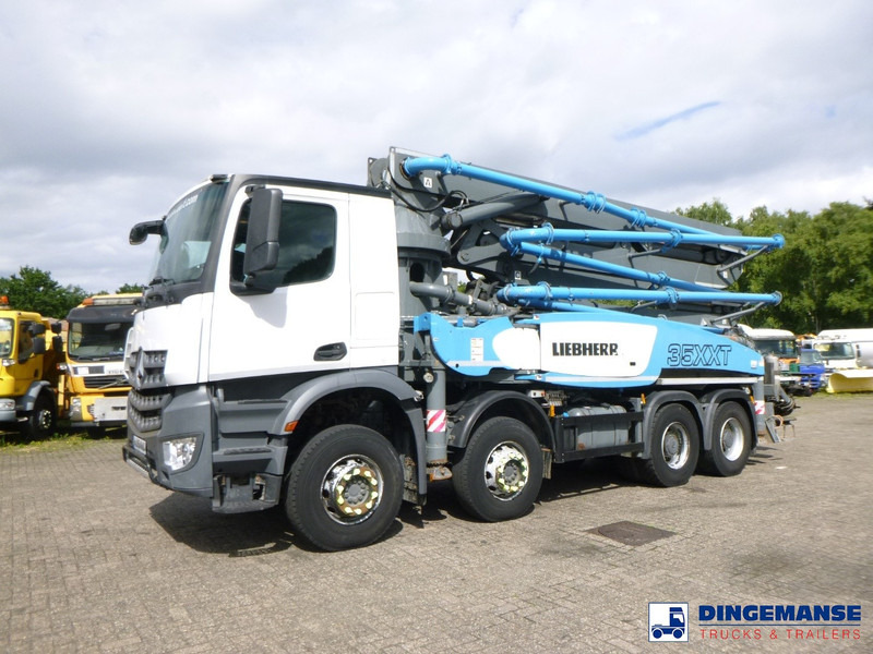 Mercedes-Benz Arocs 8x4 Liebherr 35 XXT concrete pump 35 m - Betonipumppuauto: kuva Mercedes-Benz Arocs 8x4 Liebherr 35 XXT concrete pump 35 m - Betonipumppuauto Mercedes-Benz Arocs 8x4 Liebherr 35 XXT concrete pump 35 m - Betonipumppuauto: kuva Mercedes-Benz Arocs 8x4 Liebherr 35 XXT concrete pump 35 m - Betonipumppuauto