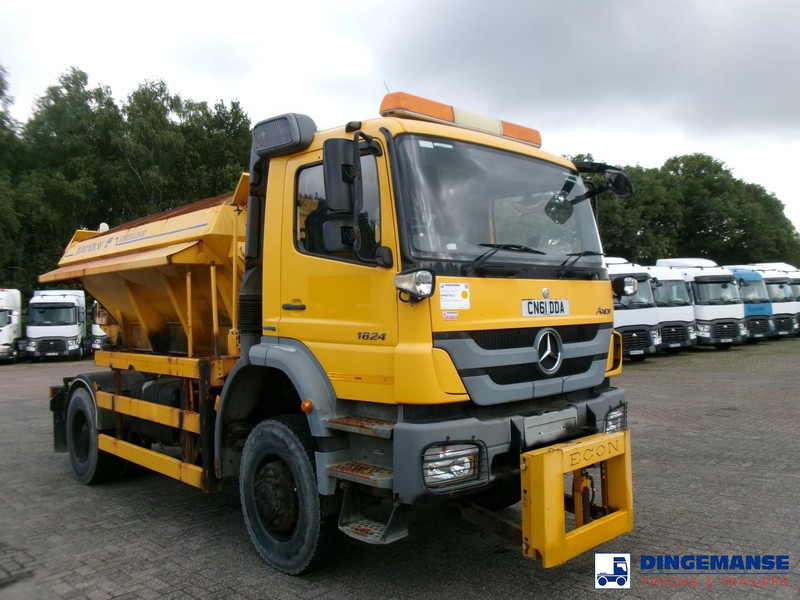 Mercedes-Benz Axor 1824 4x4 RHD salt spreader / gritter - Lumikone: kuva Mercedes-Benz Axor 1824 4x4 RHD salt spreader / gritter - Lumikone Mercedes-Benz Axor 1824 4x4 RHD salt spreader / gritter - Lumikone: kuva Mercedes-Benz Axor 1824 4x4 RHD salt spreader / gritter - Lumikone
