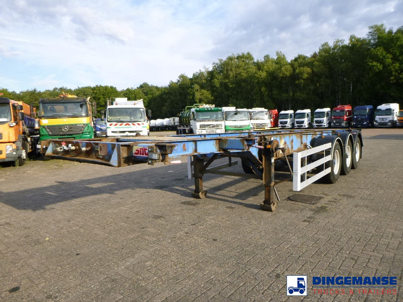 SDC 3-axle container trailer 20-30 ft + ADR - Konttialus/ Vaihtokuormatilat puoliperävaunu: kuva SDC 3-axle container trailer 20-30 ft + ADR - Konttialus/ Vaihtokuormatilat puoliperävaunu SDC 3-axle container trailer 20-30 ft + ADR - Konttialus/ Vaihtokuormatilat puoliperävaunu: kuva SDC 3-axle container trailer 20-30 ft + ADR - Konttialus/ Vaihtokuormatilat puoliperävaunu