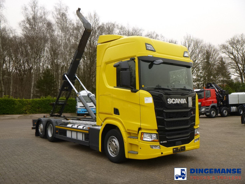 Scania R450 6x2 Euro 6C + Retarder + Meiller container hook 18.000 kg - Koukkulava kuorma-auto: kuva Scania R450 6x2 Euro 6C + Retarder + Meiller container hook 18.000 kg - Koukkulava kuorma-auto Scania R450 6x2 Euro 6C + Retarder + Meiller container hook 18.000 kg - Koukkulava kuorma-auto: kuva Scania R450 6x2 Euro 6C + Retarder + Meiller container hook 18.000 kg - Koukkulava kuorma-auto
