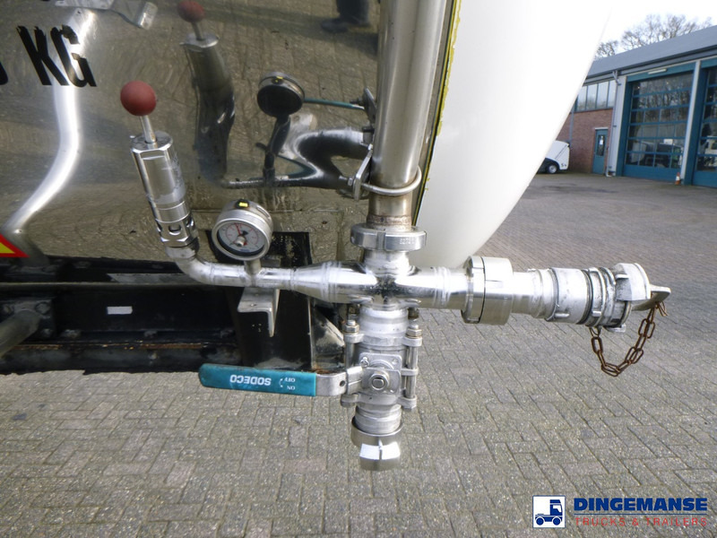 Säiliöpuoliperävaunu Van Hool Chemical tank inox 30 m3 / 1 comp: kuva Säiliöpuoliperävaunu Van Hool Chemical tank inox 30 m3 / 1 comp
