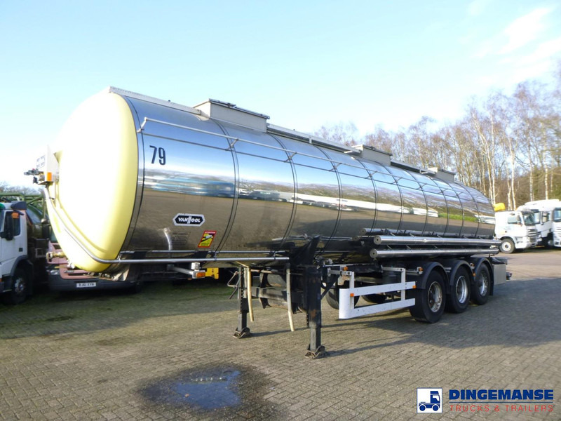 Van Hool Chemical tank inox 30 m3 / 3 comp - Säiliöperävaunu: kuva Van Hool Chemical tank inox 30 m3 / 3 comp - Säiliöperävaunu Van Hool Chemical tank inox 30 m3 / 3 comp - Säiliöperävaunu: kuva Van Hool Chemical tank inox 30 m3 / 3 comp - Säiliöperävaunu