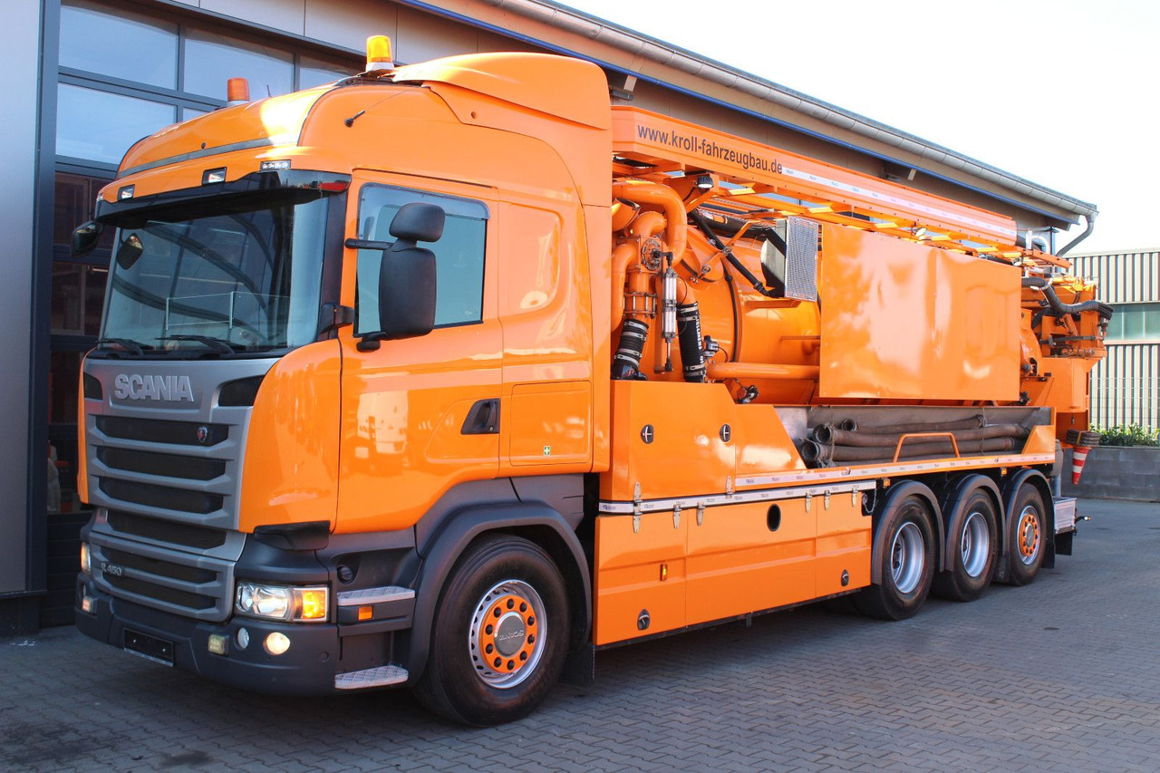Scania R450 8x4 Kroll 19m³ Wasserrückgewinner Kombi-HD - Puhtaanpitoauto: kuva Scania R450 8x4 Kroll 19m³ Wasserrückgewinner Kombi-HD - Puhtaanpitoauto Scania R450 8x4 Kroll 19m³ Wasserrückgewinner Kombi-HD - Puhtaanpitoauto: kuva Scania R450 8x4 Kroll 19m³ Wasserrückgewinner Kombi-HD - Puhtaanpitoauto
