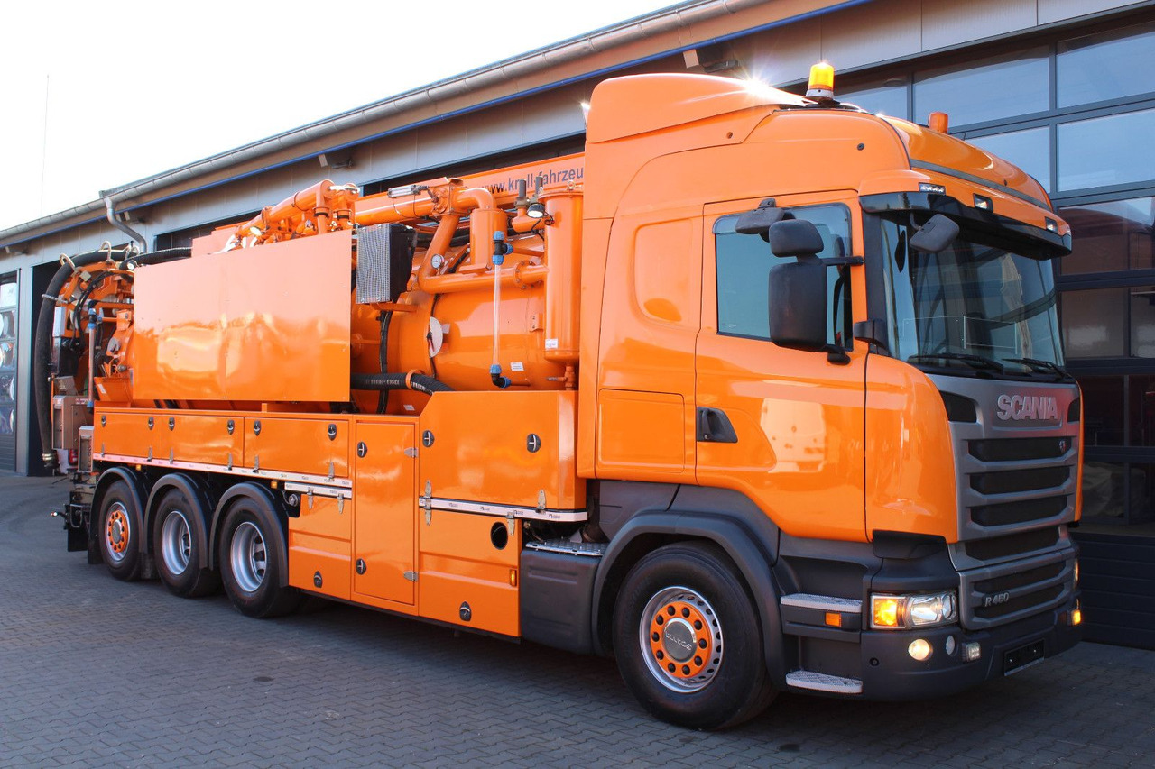 Scania R450 8x4 Kroll 19m³ Wasserrückgewinner Kombi-HD - Puhtaanpitoauto: kuva Scania R450 8x4 Kroll 19m³ Wasserrückgewinner Kombi-HD - Puhtaanpitoauto Scania R450 8x4 Kroll 19m³ Wasserrückgewinner Kombi-HD - Puhtaanpitoauto: kuva Scania R450 8x4 Kroll 19m³ Wasserrückgewinner Kombi-HD - Puhtaanpitoauto