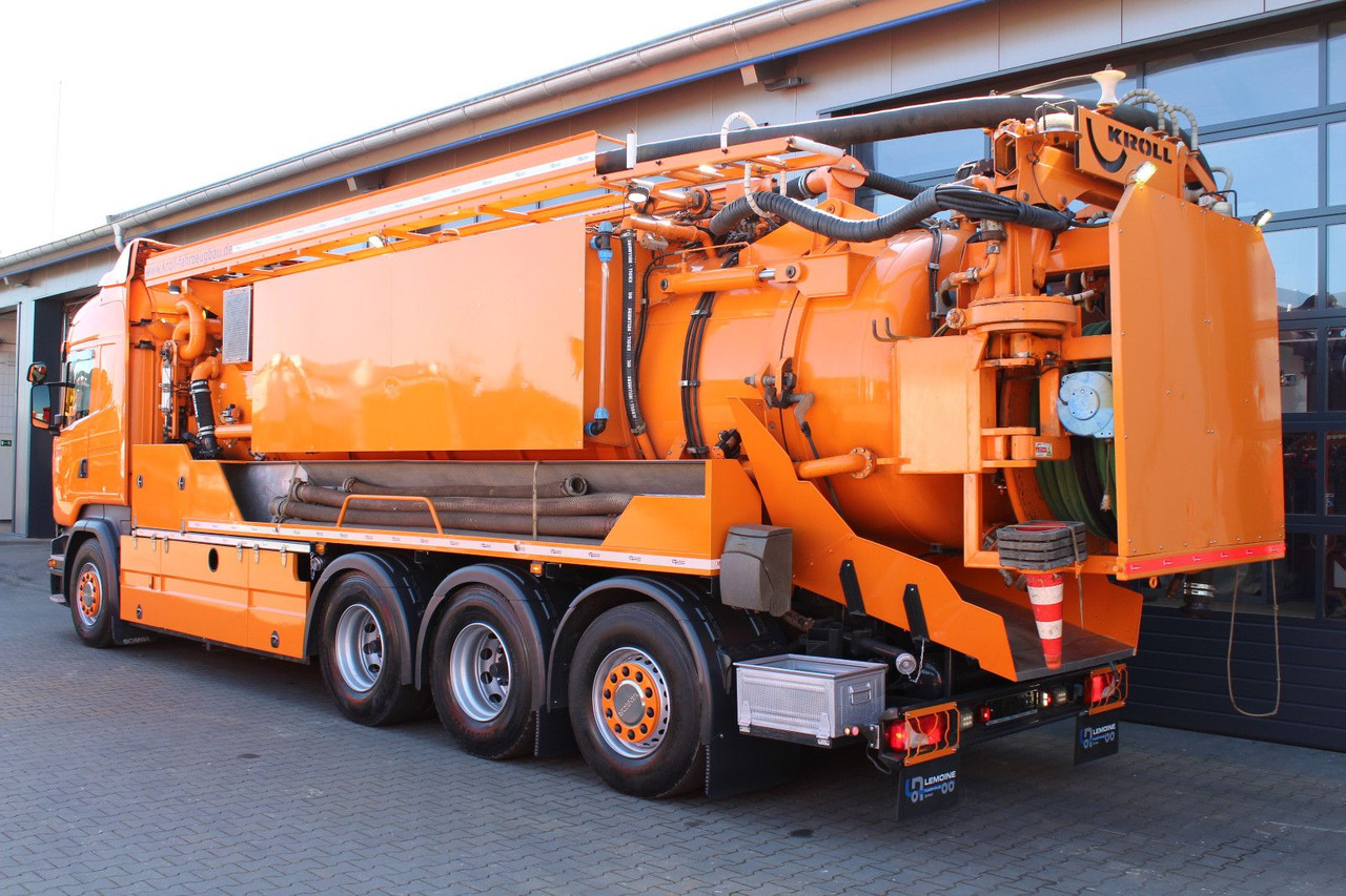 Scania R450 8x4 Kroll 19m³ Wasserrückgewinner Kombi-HD - Puhtaanpitoauto: kuva  Scania R450 8x4 Kroll 19m³ Wasserrückgewinner Kombi-HD - Puhtaanpitoauto Scania R450 8x4 Kroll 19m³ Wasserrückgewinner Kombi-HD - Puhtaanpitoauto: kuva  Scania R450 8x4 Kroll 19m³ Wasserrückgewinner Kombi-HD - Puhtaanpitoauto